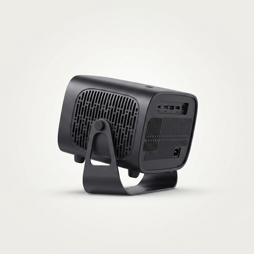 Android 13 Mini Projector - 720p HD, Bluetooth & Wi-Fi Screen Mirroring (UK Plug)