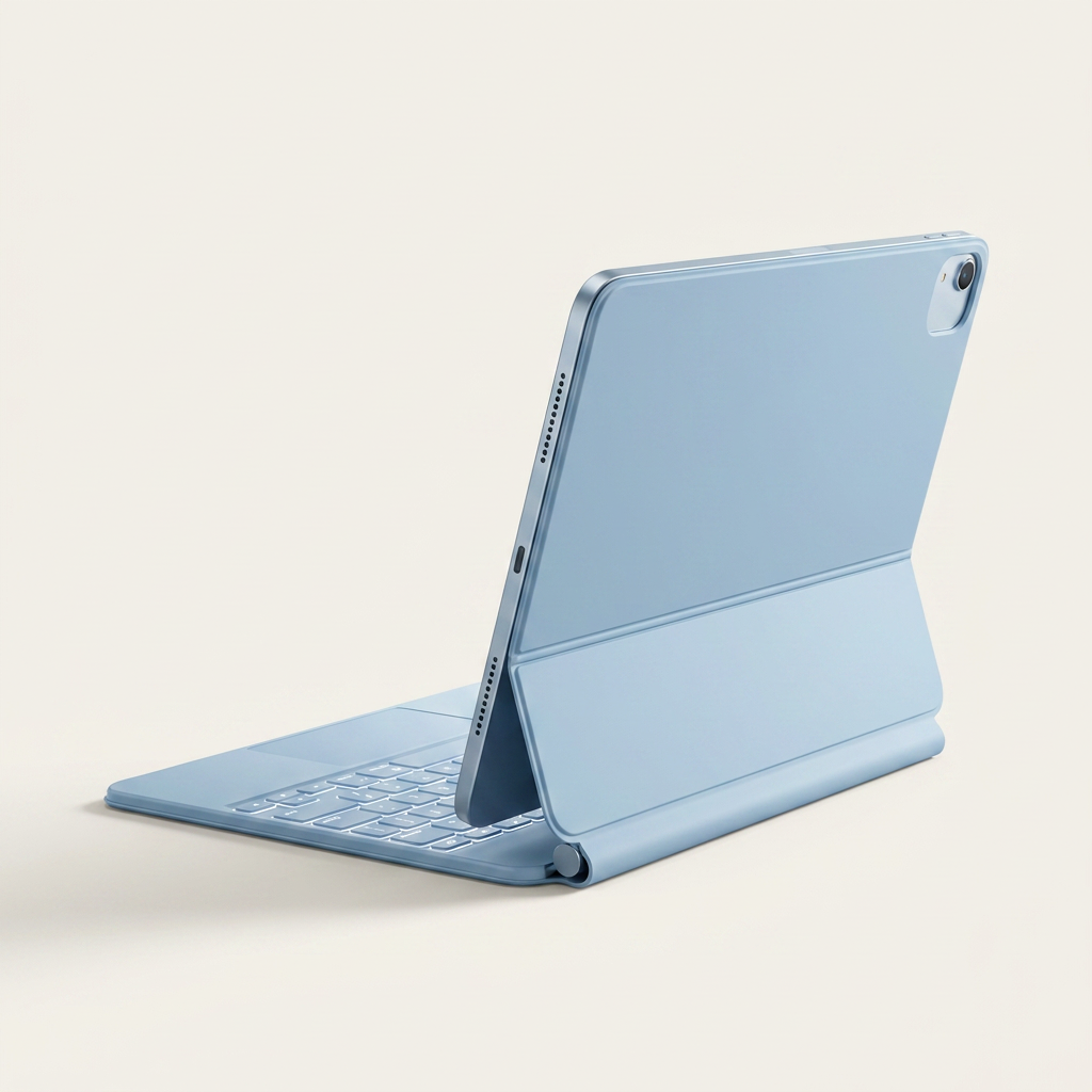 Bluetooth pairing with USB-C recharging and no cables to the tablet