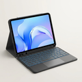 iPad Bluetooth Keyboard Case - Detachable, Backlit & Trackpad Options (11" & Air)