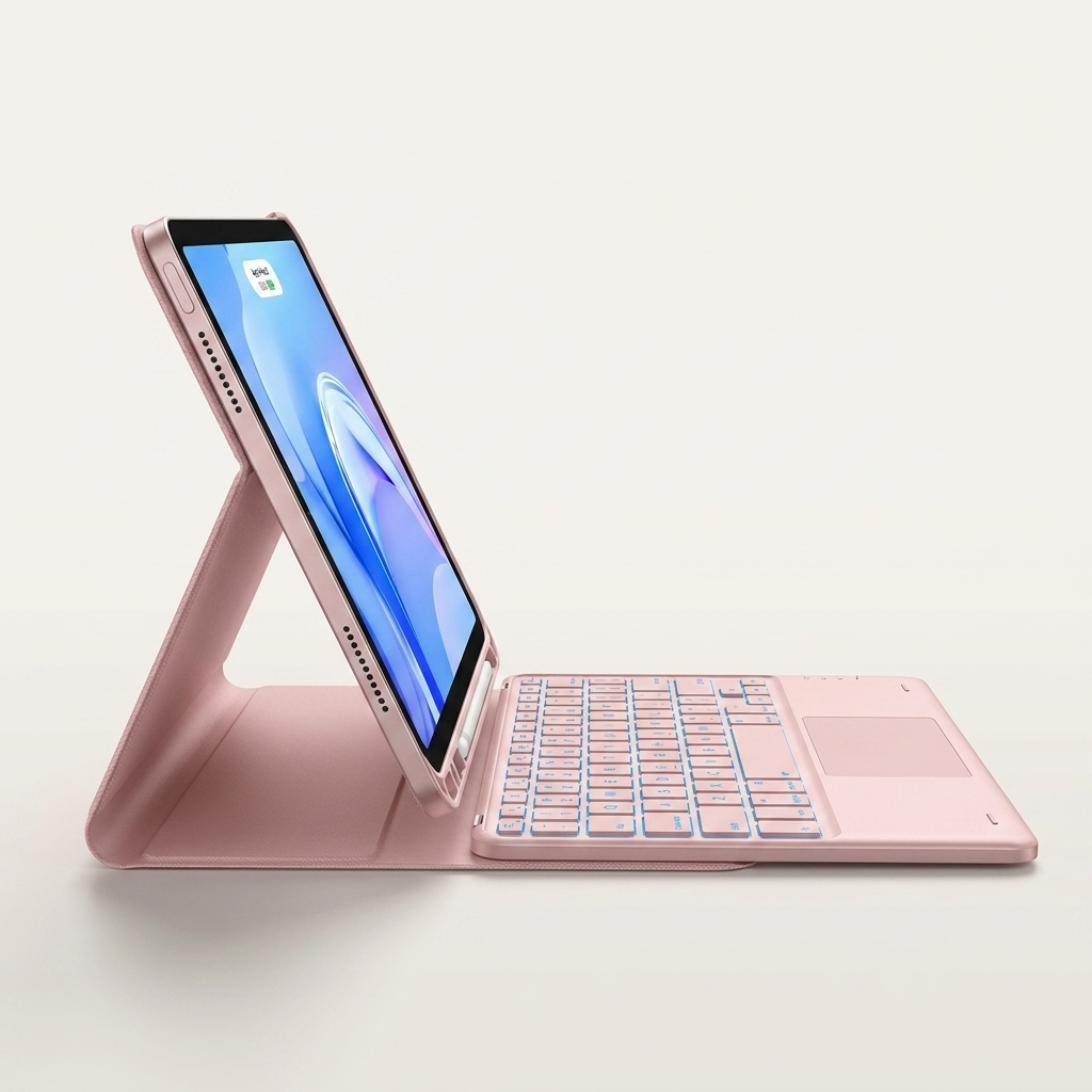 Selected versions add a built-in touchpad for laptop-style cursor control