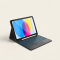 iPad Keyboard Case with Trackpad & Pen Tray - Detachable Backlit Bluetooth (11" 2025 & 10th Gen)