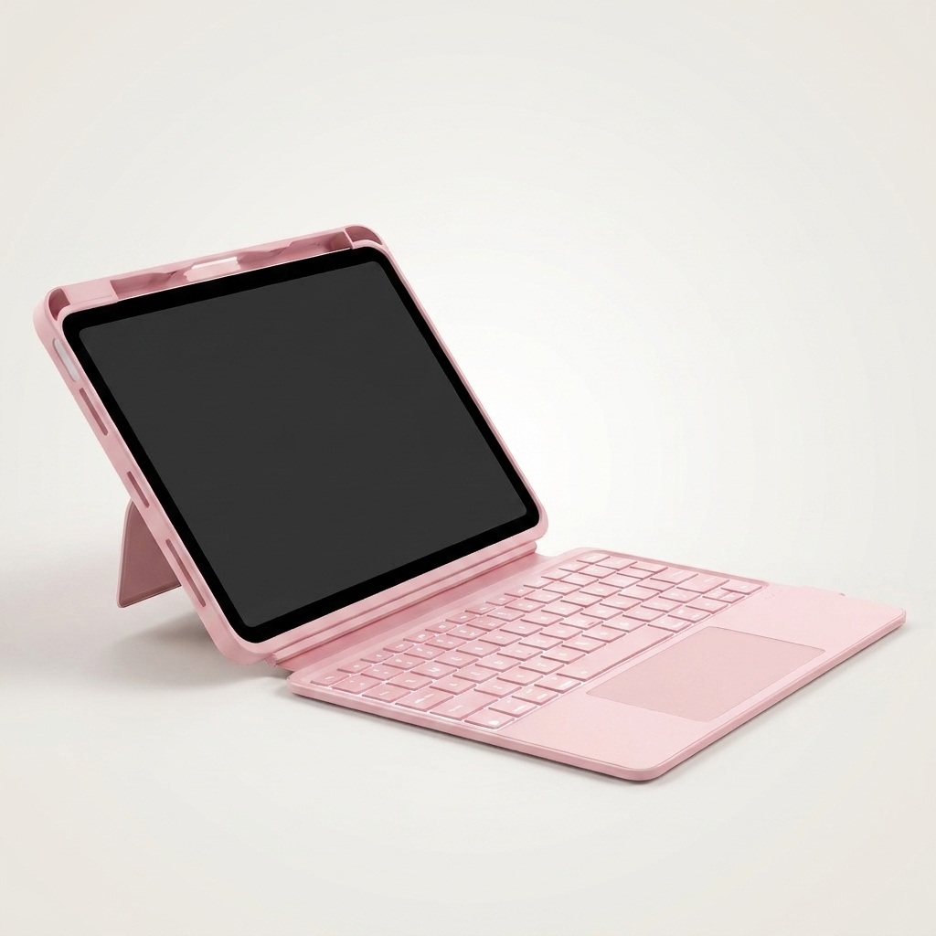 Backlit keys for confident iPad typing in any light