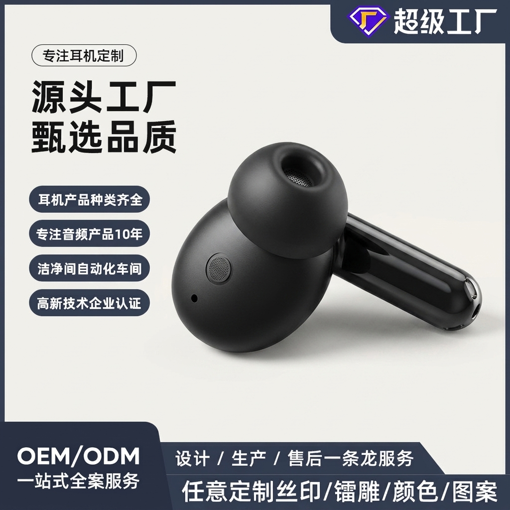 ANC Wireless Earbuds - Bluetooth 5.4 TWS with Digital Display Case & ENC Calls