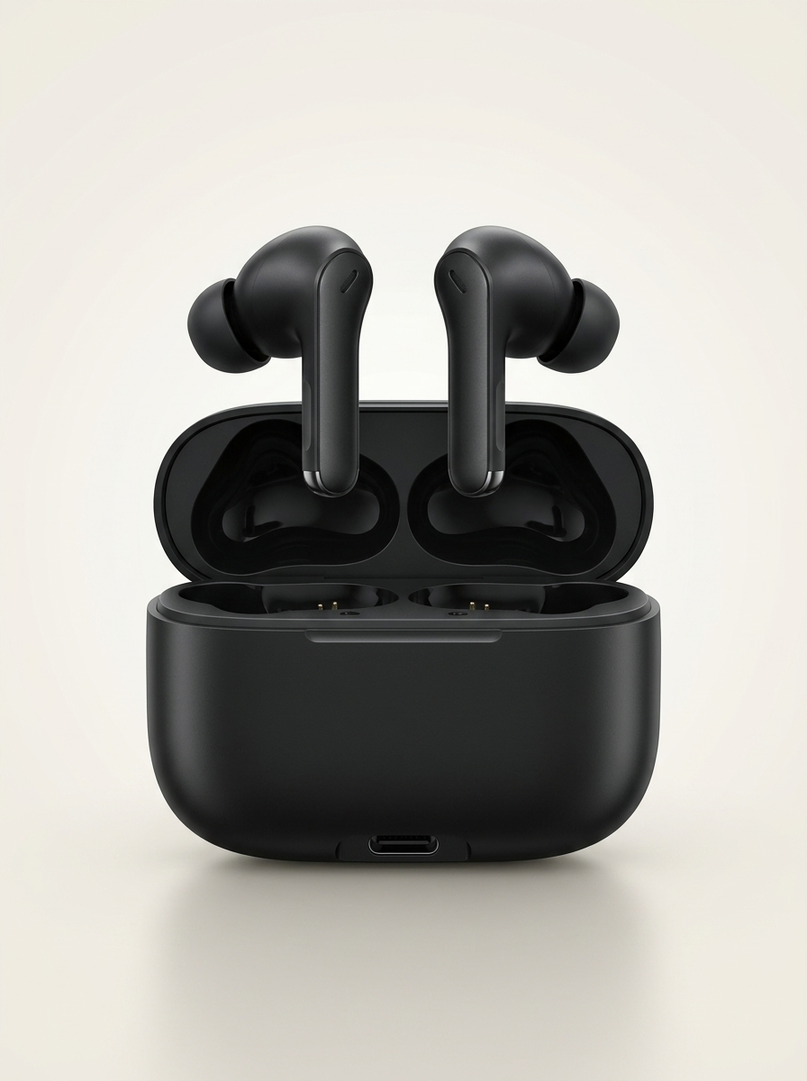Bluetooth 5.4 true wireless earbuds with stable connection up to 15 metres