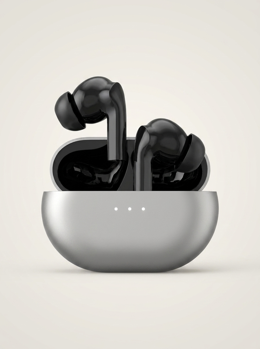 Bluetooth 5.3 earbuds with a low-latency link at up to 15 metres