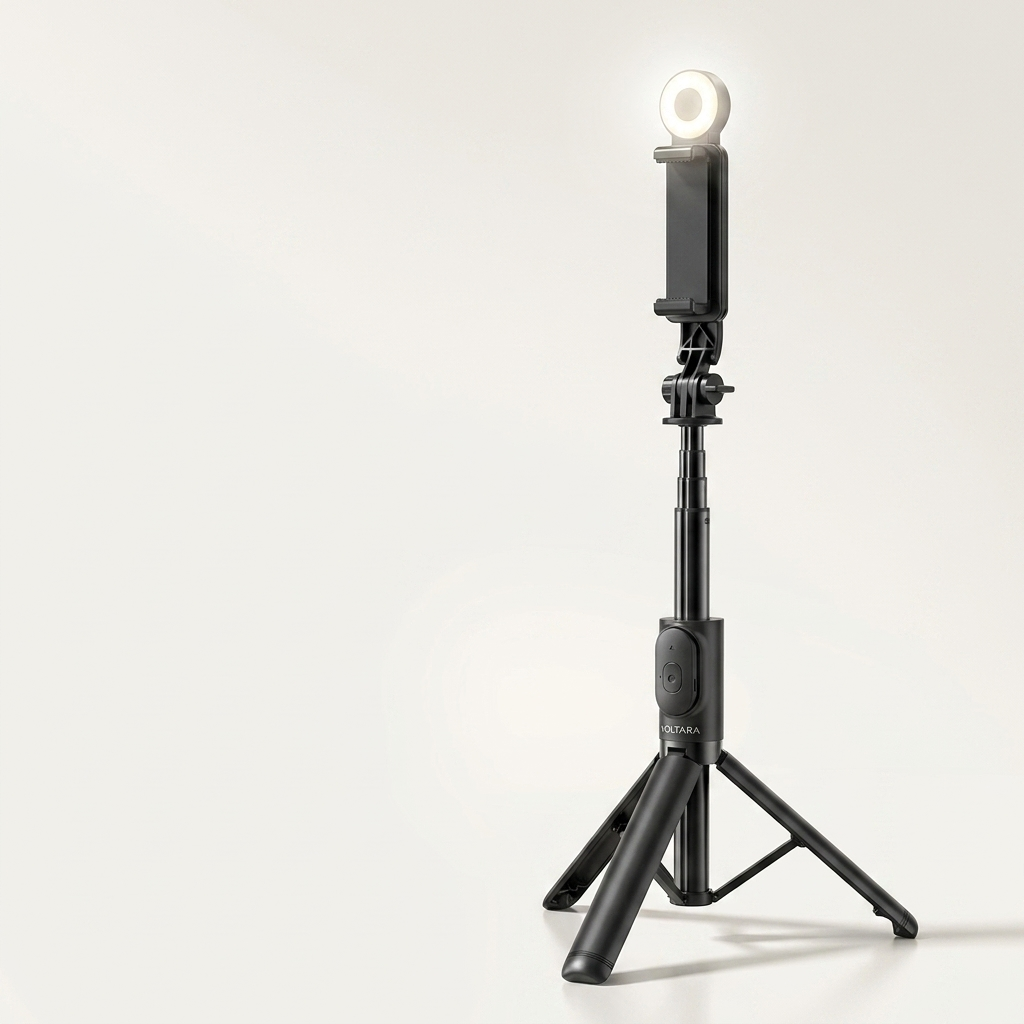 Q02S edition adds a built-in LED ring fill light, in black or white