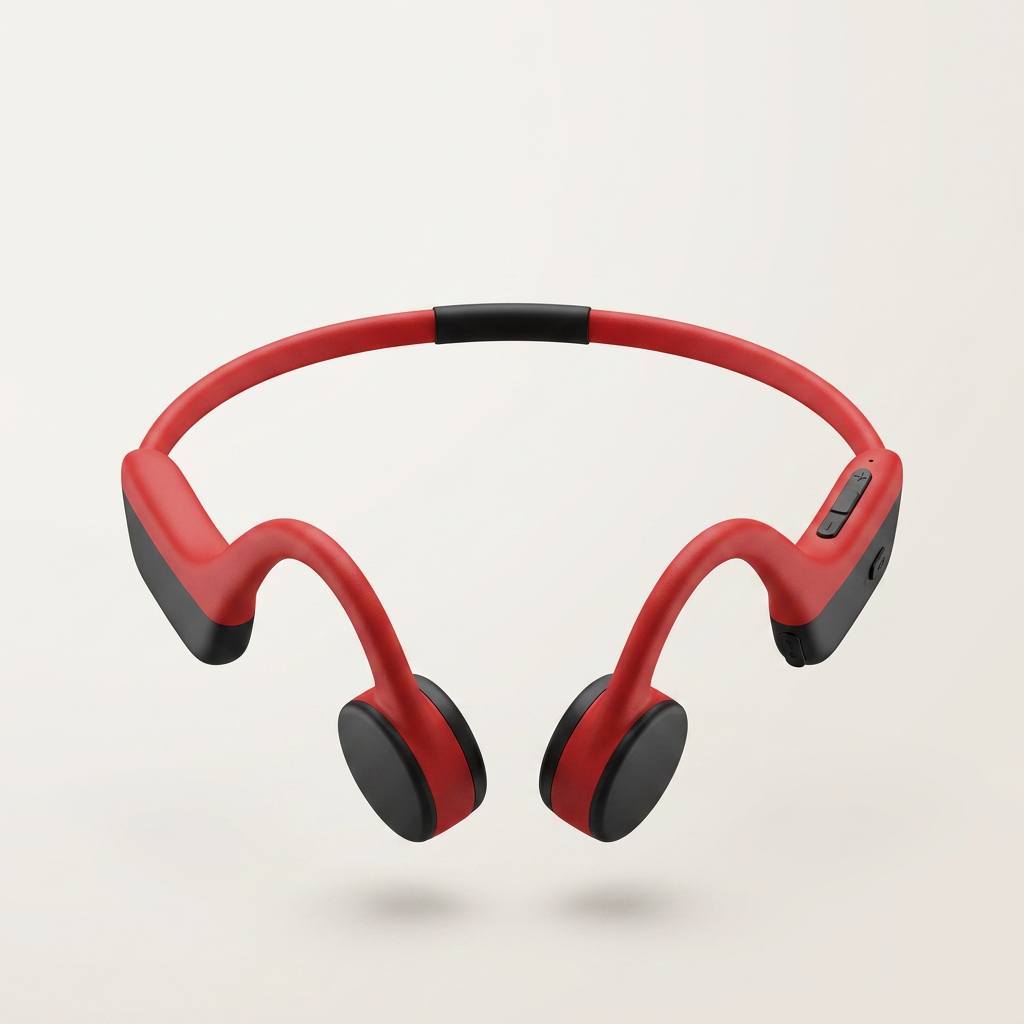 Bone conduction headphones with 32GB built-in memory for phone-free workouts