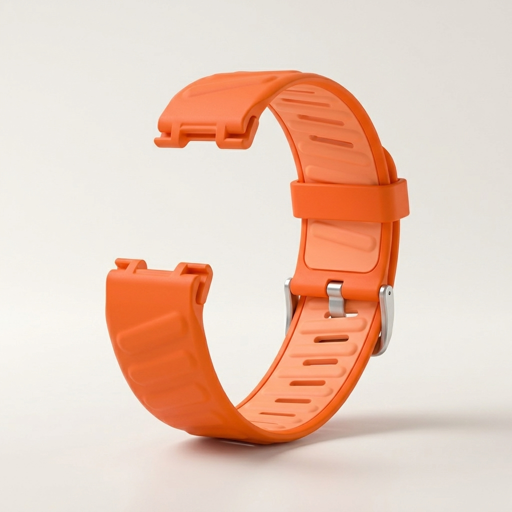 Lightweight strap of around 25 g built to shrug off water and sweat