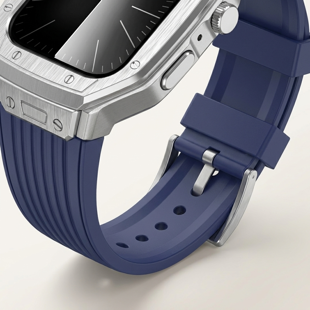 Alloy case and TPU strap for Apple Watch SE and Series 4 to 11