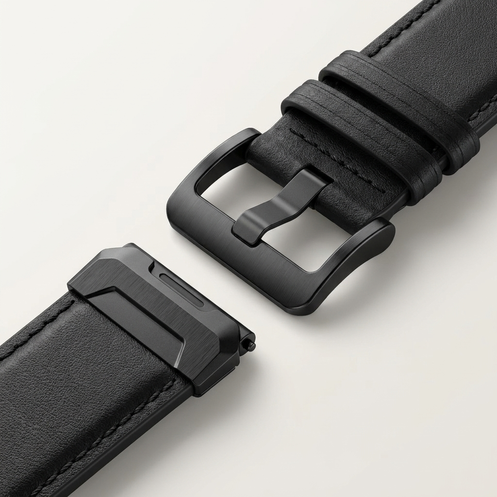 Classic pin buckle sized for the 47mm Galaxy Watch Ultra