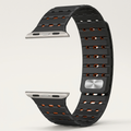 Magnetic Silicone Sport Band for Apple Watch - Breathable Perforated, 38-49mm