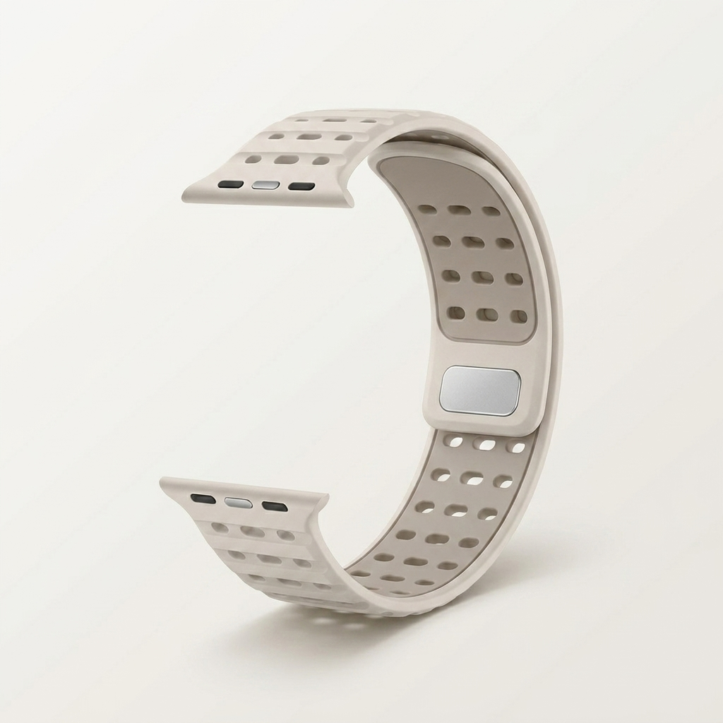 Soft skin-friendly silicone that resists sweat and water