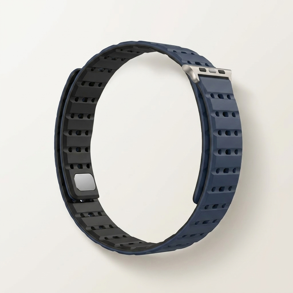 Sport band that wipes clean in seconds after workouts
