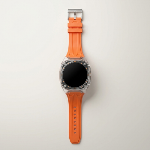 Case & Silicone Strap for Samsung Galaxy Watch Ultra - 47mm Racing Frame