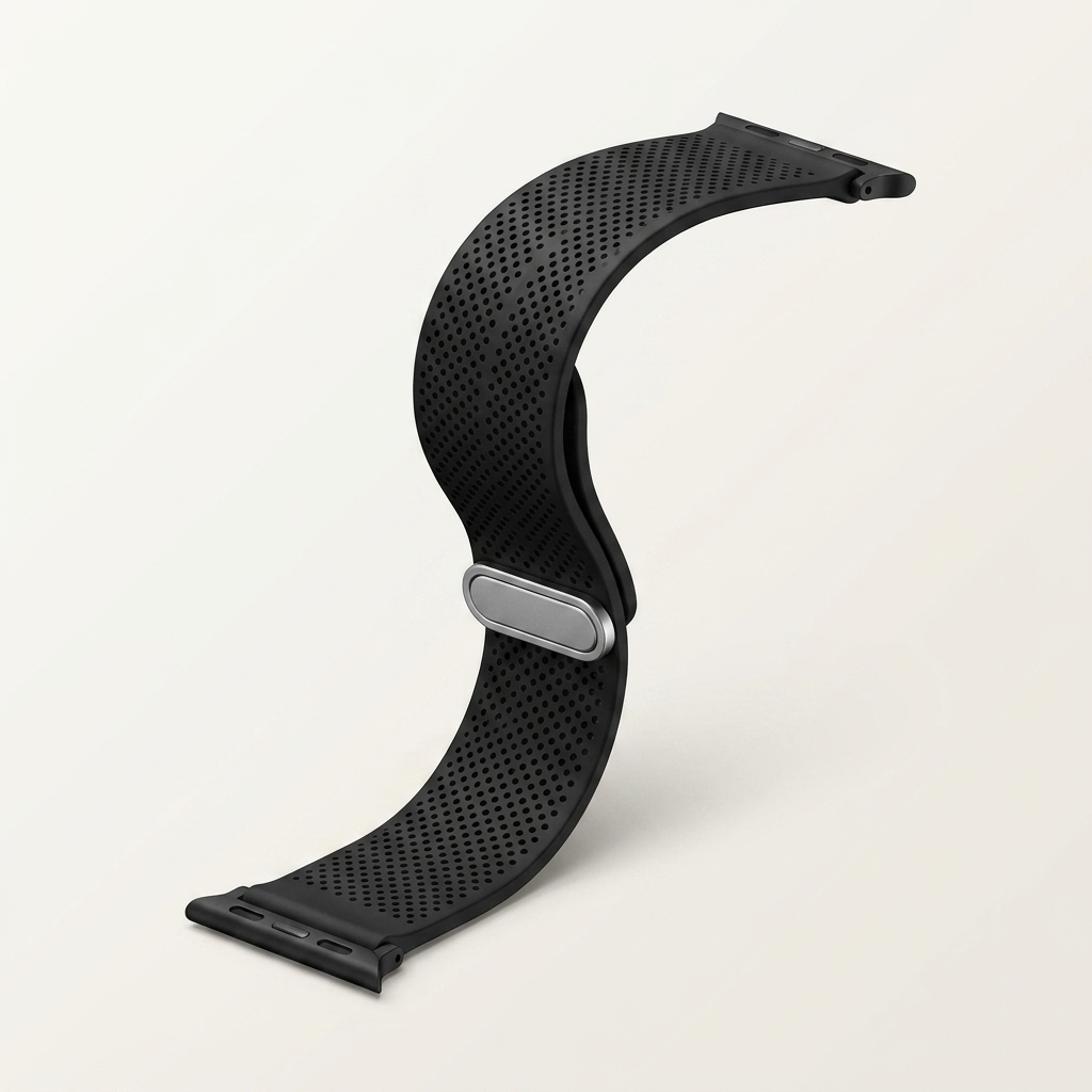 Two-tone watch strap available in seven business-casual finishes