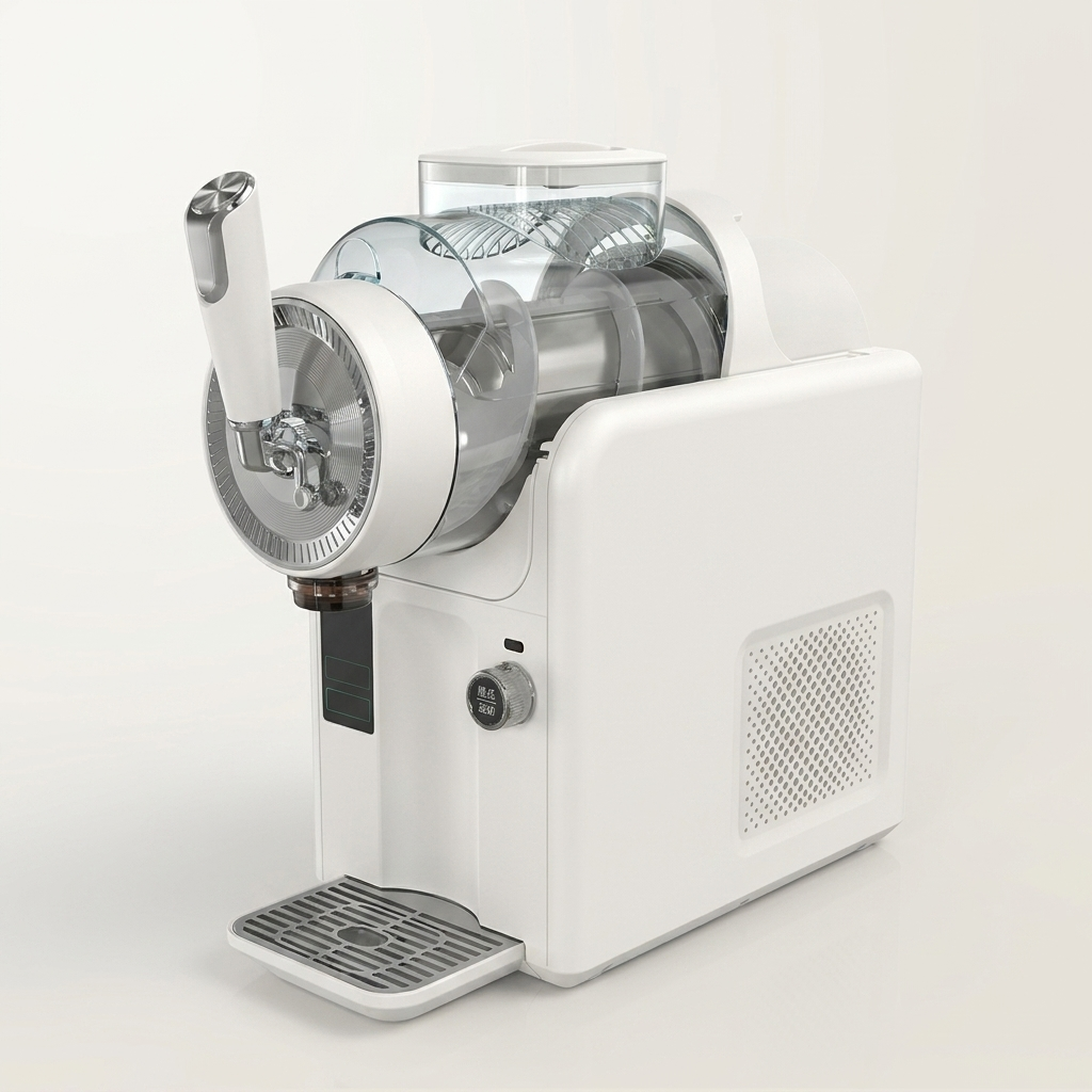 185W slush and ice cream maker with a UK 3-pin plug, 220-240V