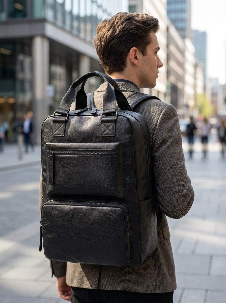 Waterproof-membrane laptop backpack that keeps laptops and essentials dry