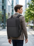 Waterproof Oxford-and-membrane backpack for commuting and business travel