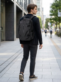 Slim commuter daypack with a padded compartment for 14-inch laptops