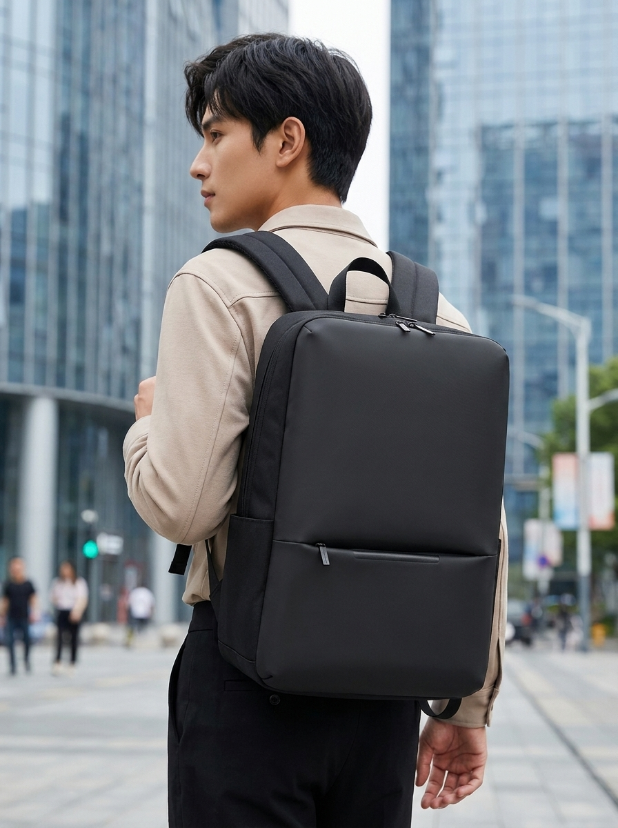 Large-Capacity Commuter Backpack - Water-Resistant, Fits 16" Laptop, 20-35L