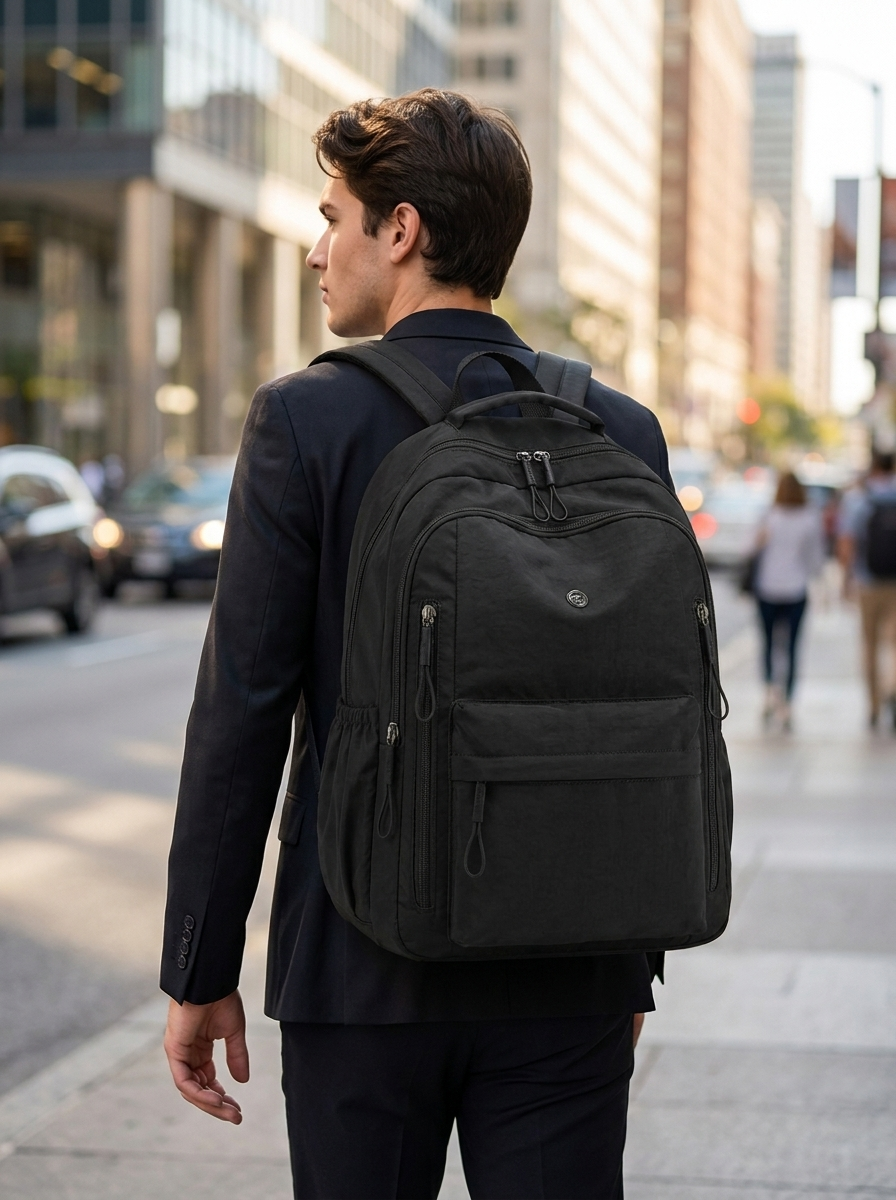 Ultra-light casual daypack weighing just 0.39 kg for study and city days
