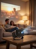 Android 13 mini projector with native 720p HD 1280x720 resolution