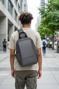 Waterproof crossbody chest sling bag for commuting, travel and everyday carry