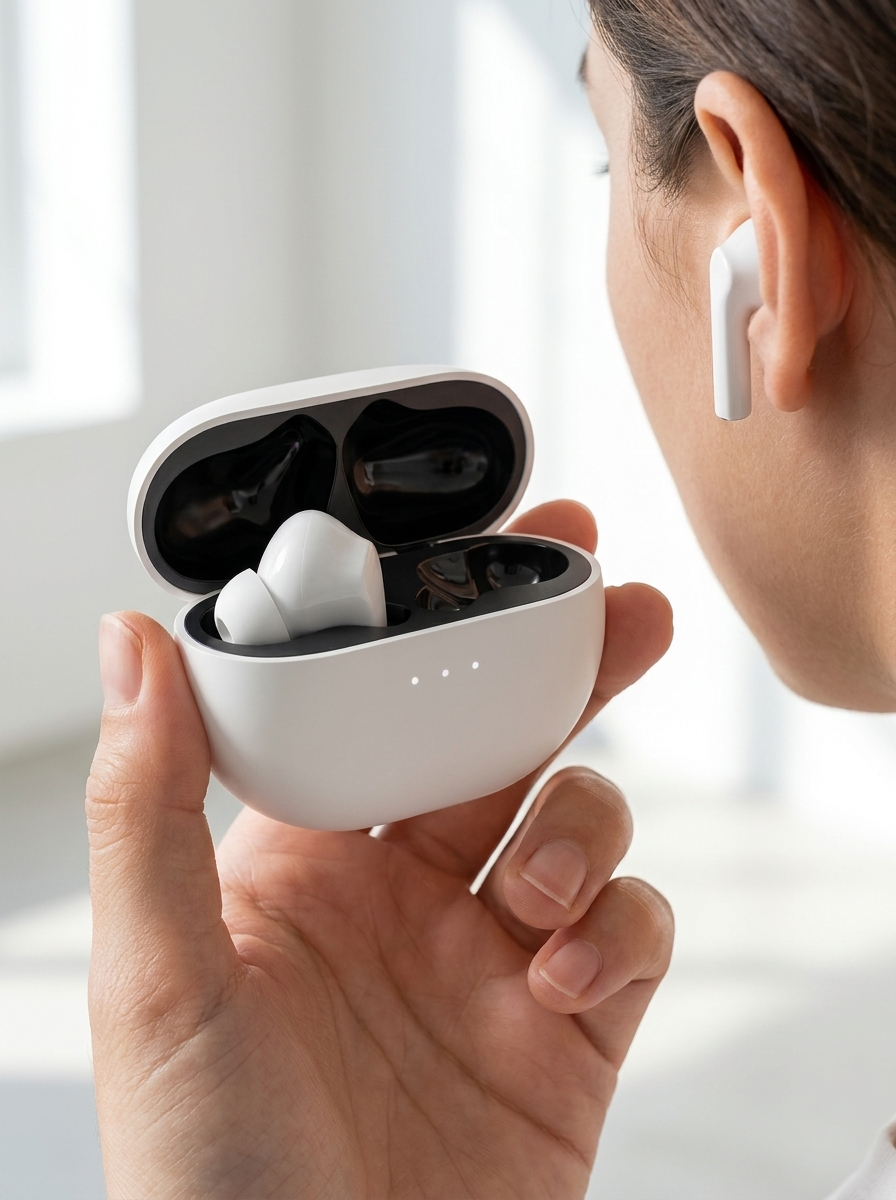 True wireless earbuds in standard and active noise cancelling editions