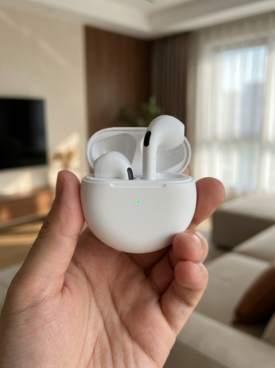 Compact mini true wireless earbuds with a secure in-ear fit