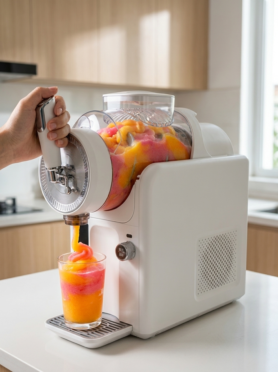1.8L slush and ice cream maker for smoothies and milkshakes