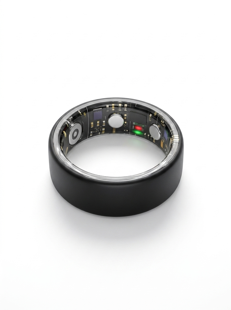 VOLTARA Smart Health Ring – ECG Heart Rate, Blood Oxygen & Sleep Tracker, 5ATM Waterproof