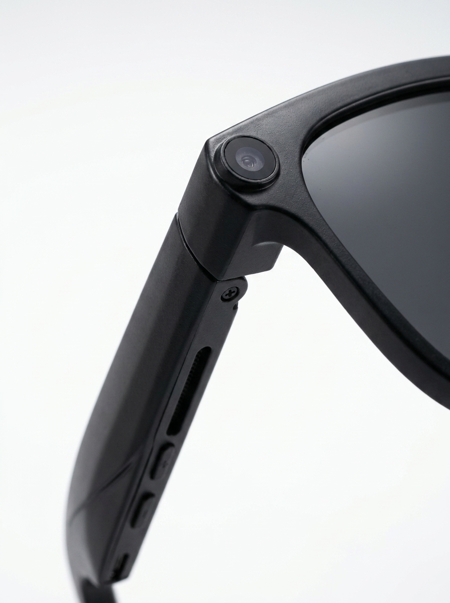 VOLTARA AI Camera Smart Glasses – 8MP HD Photo & Video, Bluetooth Open-Ear Audio, Real-Time Translation