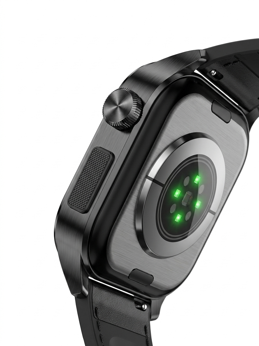 VOLTARA AMOLED Smartwatch – Bluetooth Calling, ECG, Heart Rate & Fitness Tracker, Waterproof