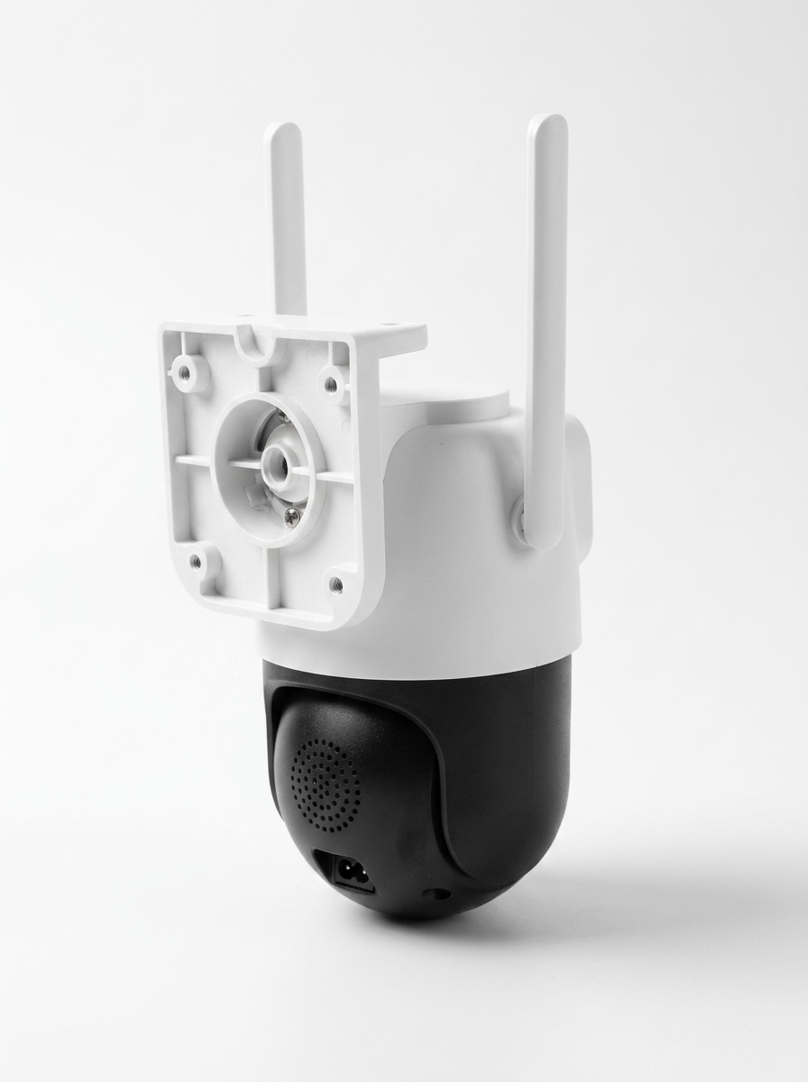 VOLTARA Dual-Lens WiFi Security Camera – Indoor & Outdoor Waterproof HD Night Vision Pan-Tilt