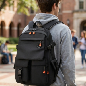 Casual Travel & Student Backpack - Lightweight Nylon, Fits 16", 20-35L