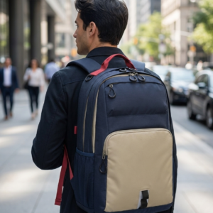Nylon Travel & Commuter Backpack - Water-Resistant 16" Laptop Rucksack, 20-35L