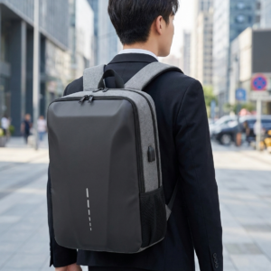 Anti-Theft Business Backpack - USB Port & Combination Lock, Fits 16", 20-35L