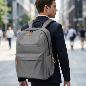 Oxford Laptop Backpack - Water-Resistant 15.6" Commuter Rucksack, Under 20L