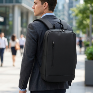 Ultra-Thin Business Laptop Backpack - Lightweight 15" Commuter Rucksack, 20-35L