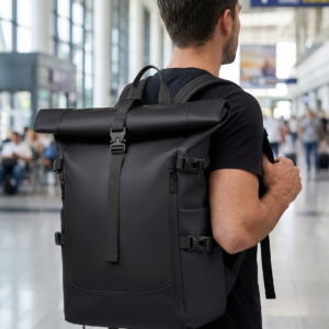 Expandable Travel Backpack - Water-Resistant 16" Laptop Rucksack, 20-35L