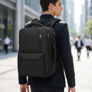 Waterproof Travel Backpack with Shoe Compartment - Nylon, 16" Laptop, 36-55L