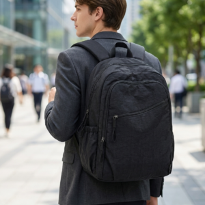Lightweight Casual Laptop Backpack - Slim Oxford, 16" Laptop, 20-35L, 0.4kg