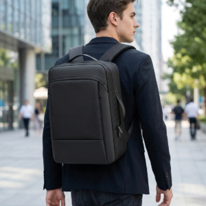 Nylon Travel Laptop Backpack - Durable Water-Resistant 16" Business Rucksack, 20-35L