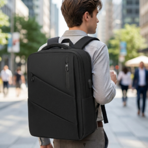 Large Laptop Backpack - Water-Resistant Commuter Bag, 15"/17" Fit, 20-35L