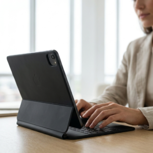 iPad Magic Keyboard Case - Magnetic Floating, Backlit, Trackpad, USB-C (11" & Air)