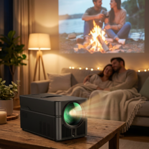 Ultra-Short-Throw Smart Projector - Native Full HD 1080p, Up to 200", Android, CE (UK Plug)