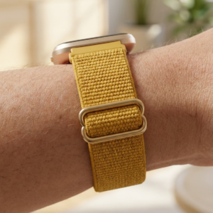 Woven Nylon Loop Band for Fitbit - Breathable Adjustable Sport Strap