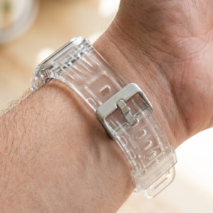 Transparent Skeleton Sport Strap for Apple Watch - Motorsport See-Through TPU