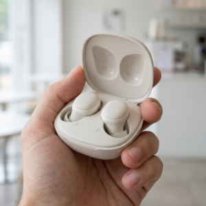 Mini Macaron Wireless Earbuds - Invisible Bluetooth 5.3 In-Ear with Breathing Light