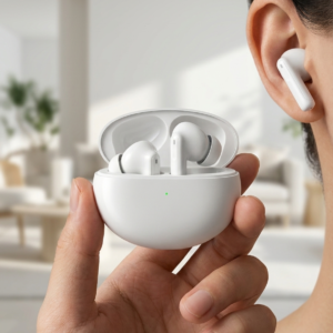ANC Wireless Earbuds - Bluetooth 5.4 In-Ear Headphones with ENC Calls
